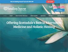 Tablet Screenshot of healinghouse.com
